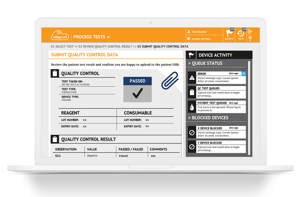 Relaymed | Patient Test Management Software